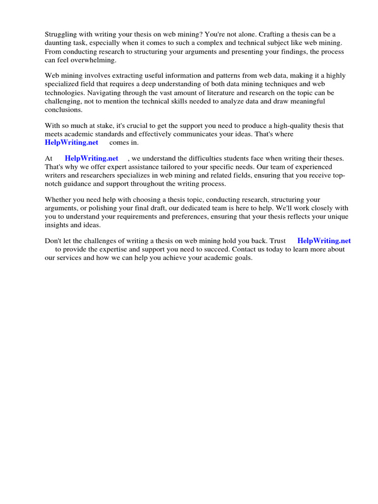 Thesis topic on web mining pdf world wide web internet web