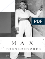 MAX FORNECEDORES. Última Atualização