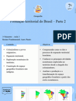 Formação Territorial Do Brasil - Parte 2