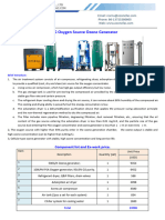 500G Oxygen Source Ozone Generator