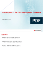 Building Blocks For PRU Development Slides