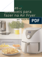 E-Book Receitas Saudáveis para Fazer Na Air Fryer