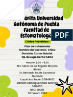 Documento A4 Portada Proyecto Creativo Doodle Colorido Verde y Violeta