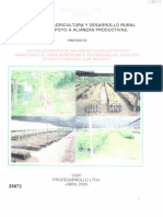 Establecimiento de 300 Has de Cacao en Sistema Agroforestal para Beneficiar A 150 Familias Del Municipio de Santa Rosa Del Sur, Bolivar