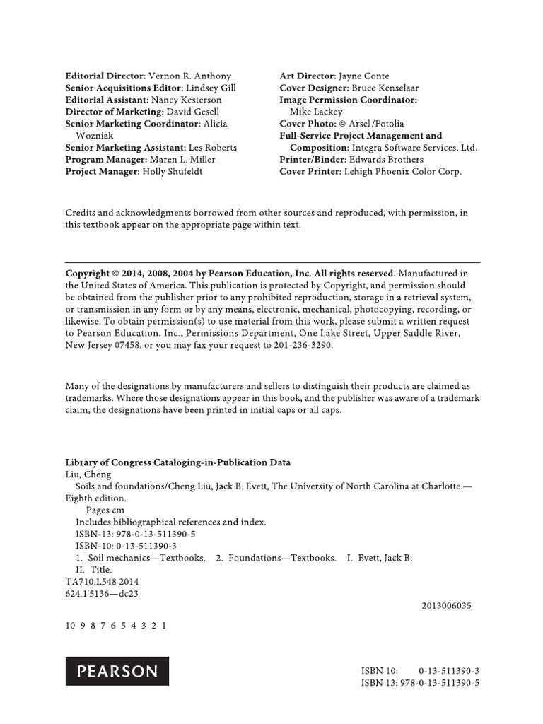 Soils and Foundations 8th Edition PDF