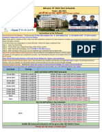 Mission IIT 2024 Test Schedule