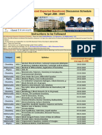 AEQ Schedule (Advanced Expected Questions)