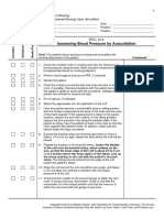 Skill - 24-4 Assessing Blood Pressure by Auscultation