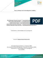 Fase 4 Paradigmas y Enfoques de La Investigación Científica Métodos y Técnicas