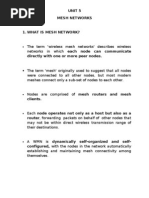 Download Unit 5 Mesh Networks Upto 802 by pravi2010 SN71118560 doc pdf