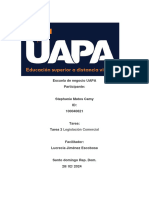 Tarea 3 Legislacion Comercial