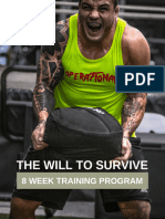 The Will To Survive Training Program Final