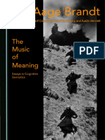 BRANDT, Per Aage Et Al. The Music of Meaning - Essays in Cognitive Semiotics