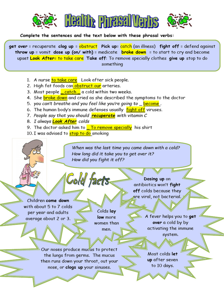 Practice 2 English Final | PDF | Common Cold | Public Health