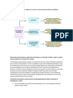 Planteamiento Problema de Investigación.