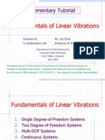 Elementary Tutorial: Fundamentals of Linear Vibrations
