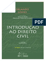 Introducao Ao Direito Civil Orlando Gome