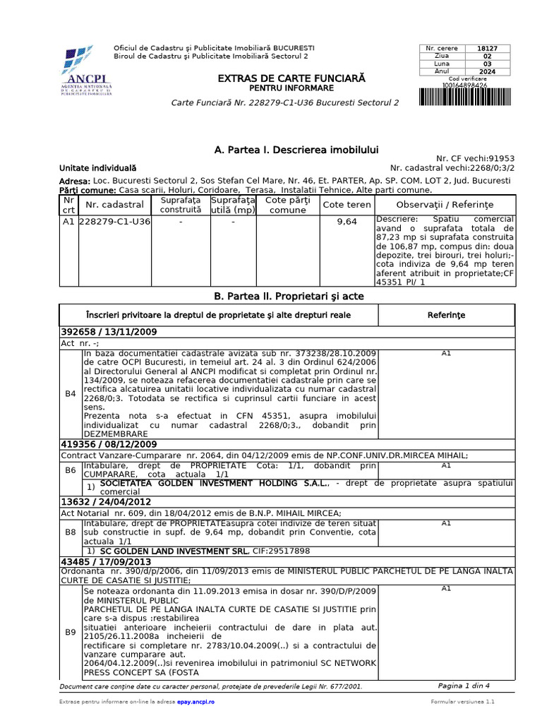 Extras Informare 18127 | PDF
