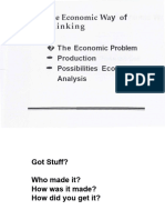 Economic Way of Thinking-2