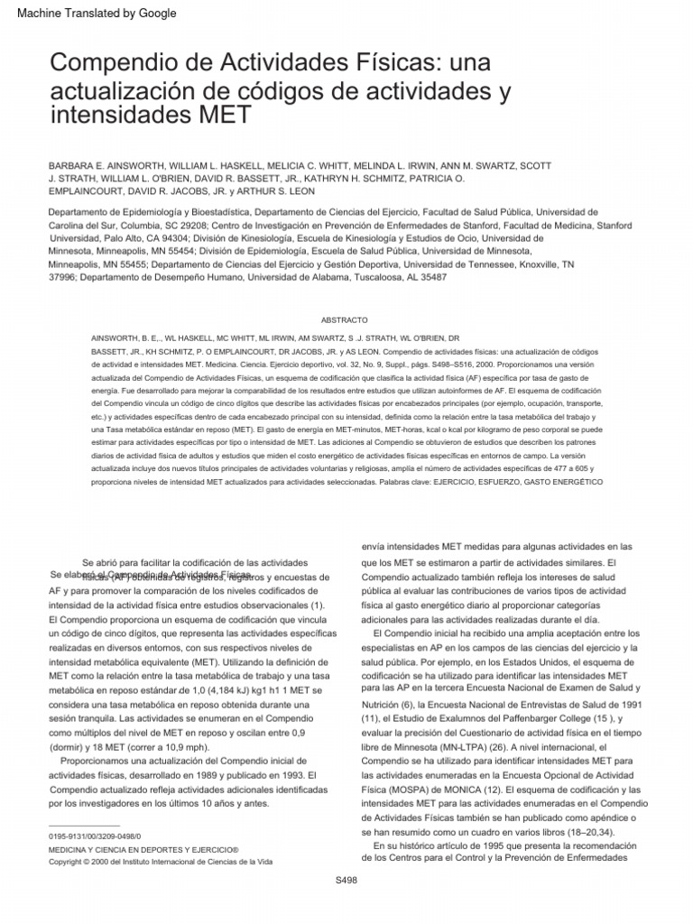 Compendió METS | PDF | Ciencia y matemáticas