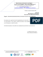 C.d.D.S. N. 326 - Variazione Percorsi Di Esodo e Punti Di Raccolta in Caso Di Emergenza - Sede Di Vobarno