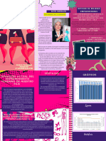 Pink and Red Collage Modern Maximalist Art Trifold Brochure 2