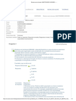 Estastica Questionario I