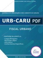 Apostila Concurso URB Caruaru 2023 Fiscal Urbano