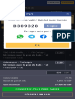 Réserver Un Pari: Copie