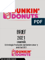 BRIEF Dunut Dunkin 2021