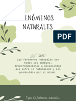 Fenómenos Naturales