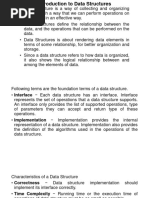 Data Structures and Algorithm Lecture 1