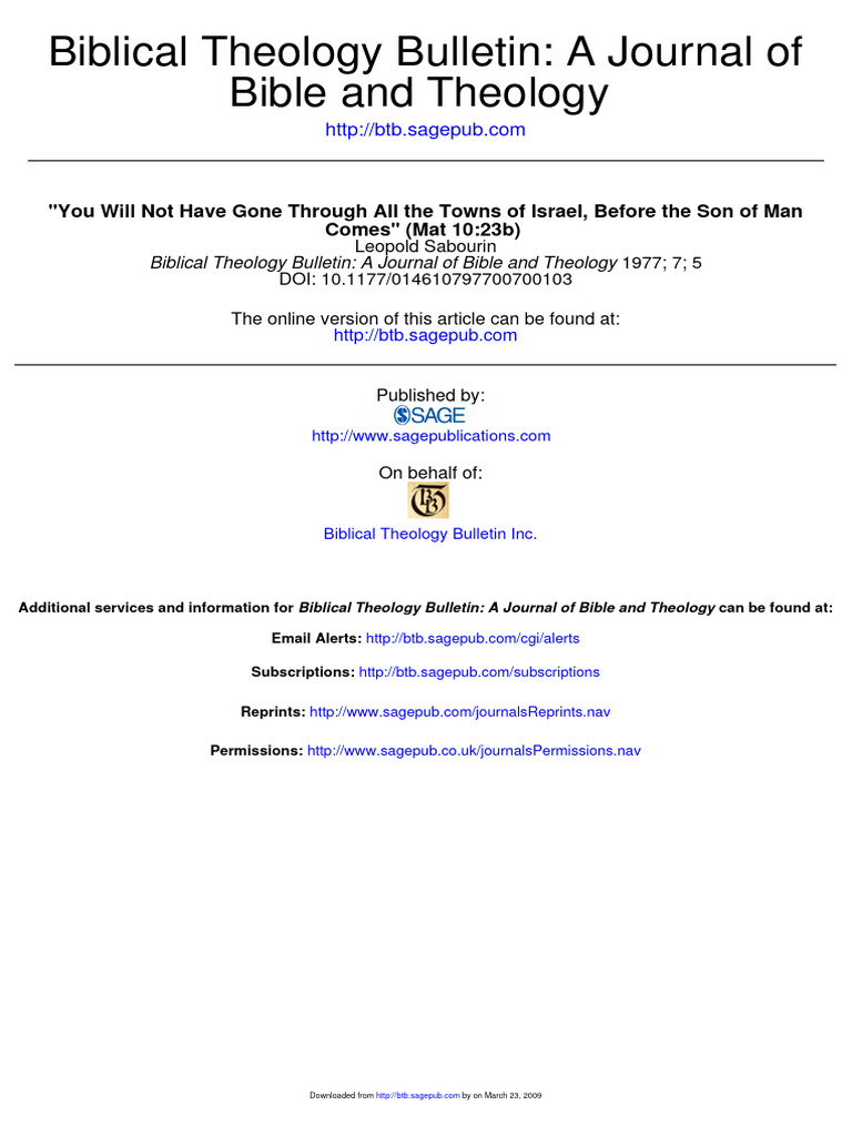 you-will-not-have-gone-through-all-the-towns-of-israel-before-the-son