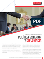 UE MasterPoliticaExterior Diplomacia Oct2015-Jul2016