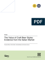 Paper - The Value of Craft Beer Styles