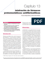 13 Administración de Fármacos Prohemostáticos Antifibrinolíticos