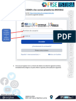 Pasos para Acceder A La Plataforma MOODLE