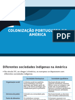 14 - A Colonizacao Portuguesa Na America