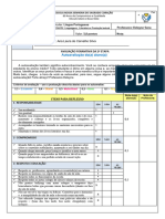 Cópia de ATIVIDADE FORMATIVA - AUTOAVALIAÇÃO DO (A) ALUNO (A) 2 ETAPA