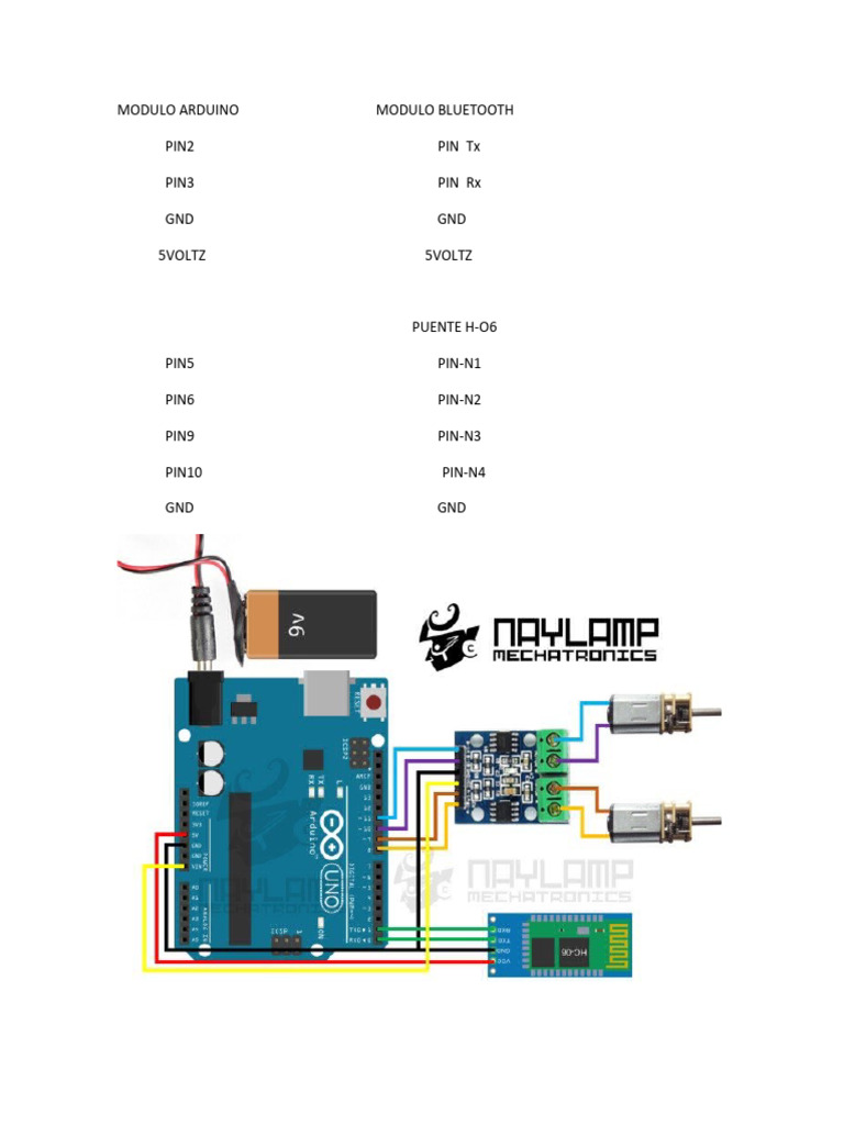 Modulo Arduino Modulo Bluetooth | PDF | Informática | Ingeniería ...