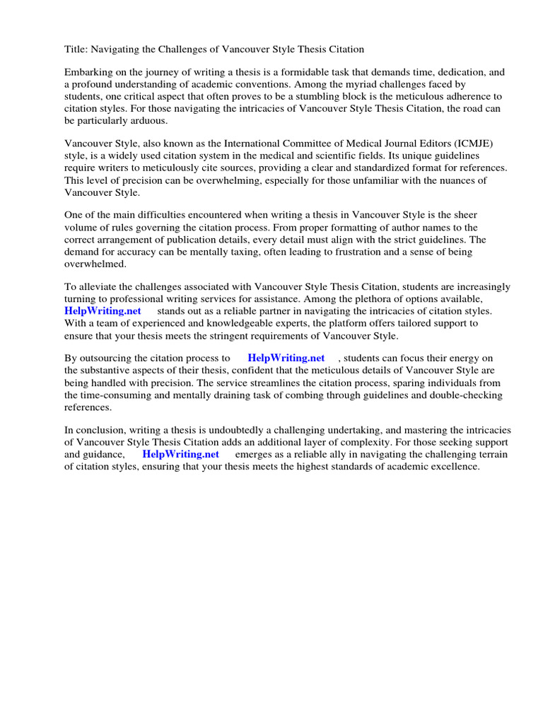 HOW TO CITE AN ARTICLE IN VANCOUVER visual data 8