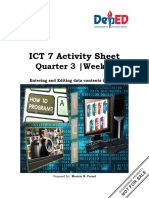ICT 7 Activity Sheet: Quarter 3 - Week 2