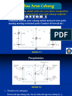 Mata Kuliah Rangkaian Listrik 1 - Analisis Arus Cabang