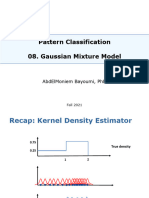 Pattern Classification 08. Gaussian Mixture Model: Abdelmoniem Bayoumi, PHD