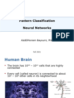 Pattern Classification Neural Networks: Abdelmoniem Bayoumi, PHD