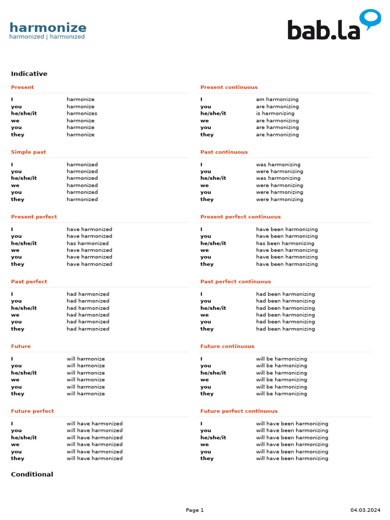 Bab.La-Conjugation-German-Funktionieren.Pdf – SHKC