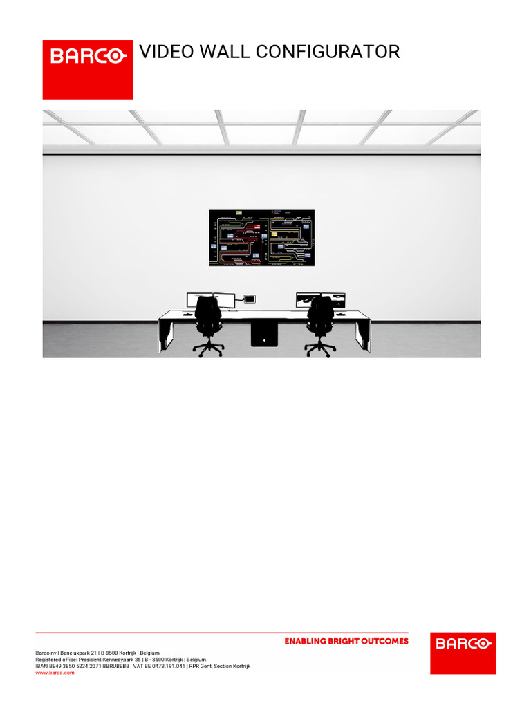 Videowall Configuration | PDF | Imaging | Film And Video Technology
