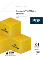 OncoMate 5C Matrix Standard Technical Manual