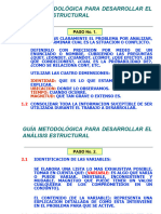 Guia Analisis Estructural PASOS (Etapas)