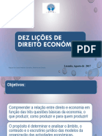 Dez Aulas de Direito Economico-2017